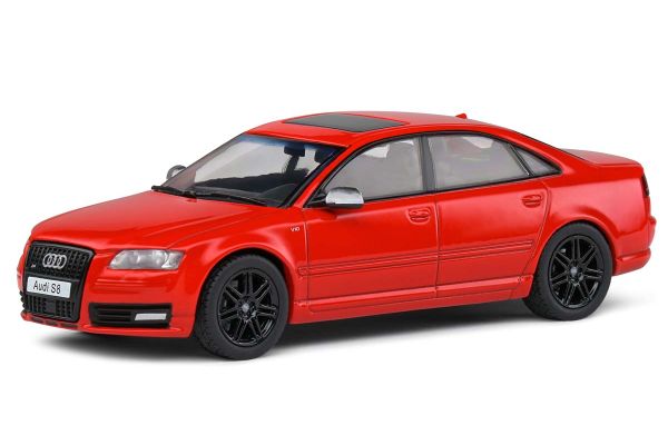 SOLIDO 1/43scale Audi S8 (D3) (Red)  [No.S4313304]
