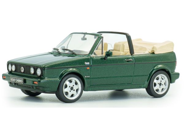 SOLIDO 1/43 フォルクスワーゲン ゴルフ カブリオ クラシックライン 1992 (グリーン)  [No.S4315803]