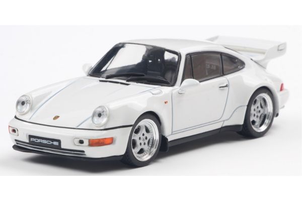 SOLIDO 1/43scale Porsche 911 (964) RS 3.8 1994 White  [No.S4316902]