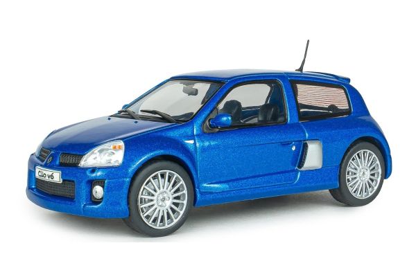 SOLIDO 1/43 ルノー クリオ V6 フェーズ2 2003 (ブルー)  [No.S4318101]