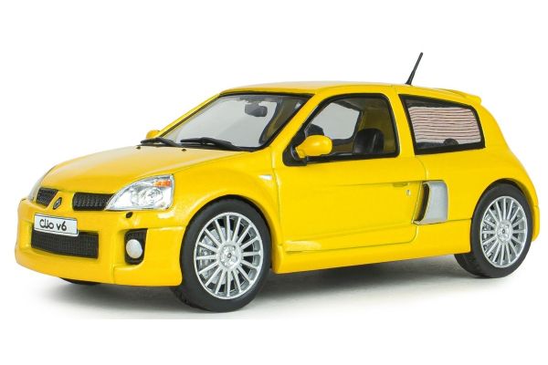 SOLIDO 1/43 ルノー クリオ V6 フェーズ2 2003 (イエロー)  [No.S4318102]