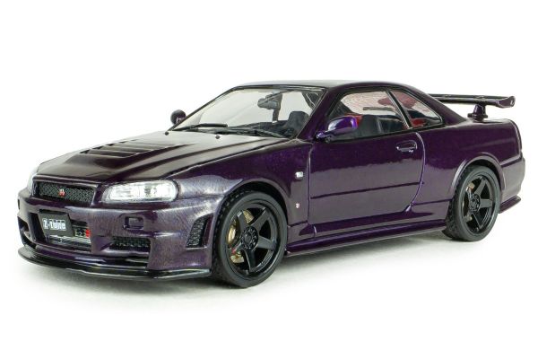 SOLIDO 1/43 日産 スカイライン GT-R (R34) Z-tune 1999 (パープル)  [No.S4318201]