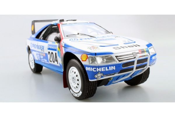TOPMARQUES 1/18scale Peugeot 405 T16 No.204 1989 Paris Dakar Winner (Pioneer)  [No.TMPD03C]