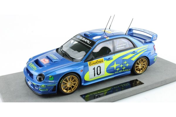 TOPMARQUES 1/18scale Subaru Impreza 2002 No.10 Monte Carlo Rally winner Makinen  [No.TOP037A]