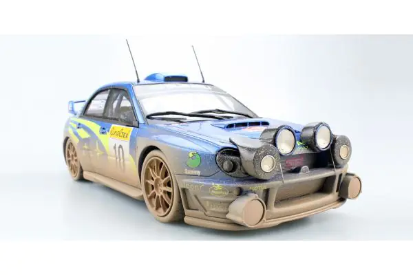 TOPMARQUES 1/18scale Subaru Impreza S7 555 WRC No.10 2002 Monte