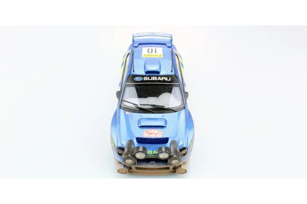 TOPMARQUES 1/18scale Subaru Impreza S7 555 WRC No.10 2002 Monte