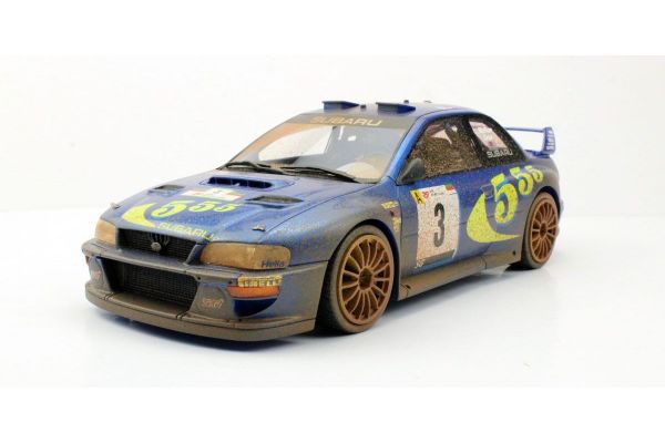 TOPMARQUES 1/18scale Subaru Impreza S4 WRC Portugal Winner 1998 Dirty  [No.TOP040DD]