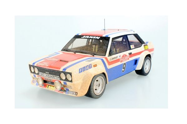 TOPMARQUES 1/18scale Fiat 131 Abarth No.9 1977 San Remo Winner Jean-Claude Andruet Weathering Dirty Paint  [No.TOP043AD]