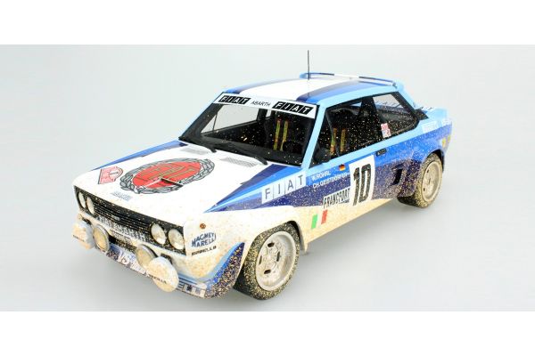 TOPMARQUES 1/18scale Fiat 131 Abarth No.10 1980 Monte Carlo Rally Winner W. Roll Weathering  [No.TOP043CD]