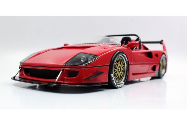 TOPMARQUES 1/18scale Ferrari F40 LM Beurlys Barchetta (Red)  [No.TOP068B]