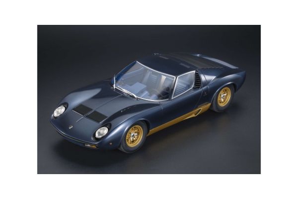 TOPMARQUES 1/12scale Lamborghini Miura SV Blue/Gold  [No.TOP12-47A]