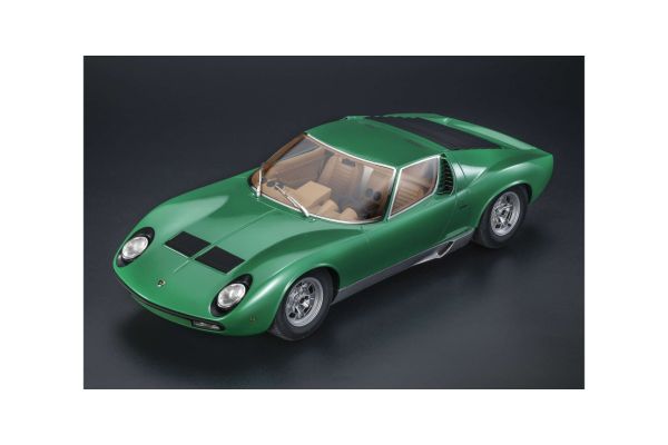 TOPMARQUES 1/12scale Lamborghini Miura SV Green/Silver  [No.TOP12-47B]