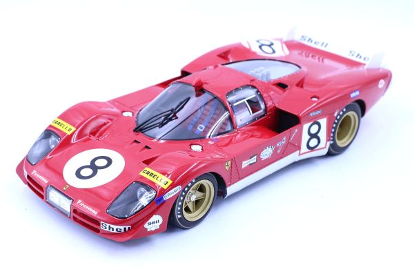 TOPMARQUES 1/18 フェラーリ 512S 1970 ル・マン24h No,8 A. メルツァリオ/C. レガッツィオーニ  [No.TOP135D]