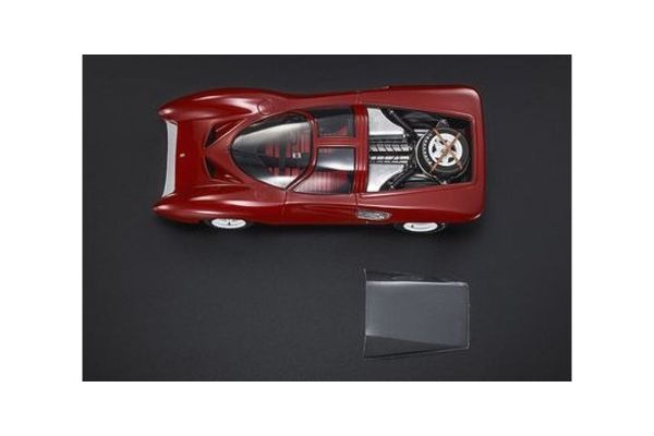 TOPMARQUES 1/18 フェラーリ 250 P5 1968 レッド  [No.TOP139A]