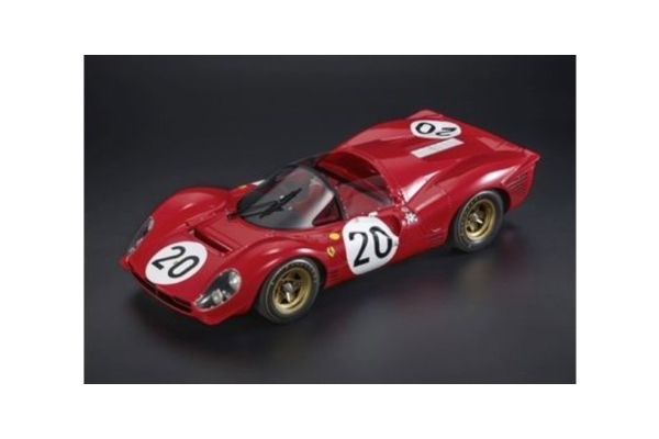 TOPMARQUES 1/18 330 P4 スパイダー 1967 ル マン24h No. 20 C.アモン / N.ヴァカレラ  [No.TOP146C]