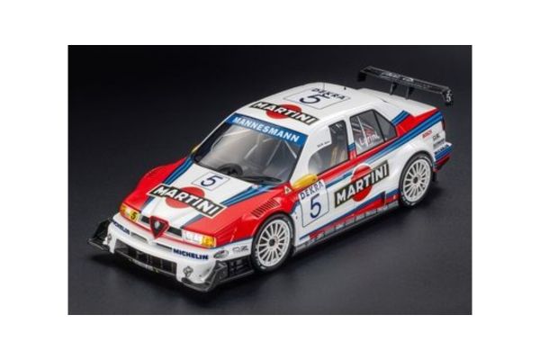 TOPMARQUES 1/18 アルファ ロメオ 155 V6 TI 1996 ITC No. 5 N.ラリーニ マルティニホワイト  [No.TOP149A]