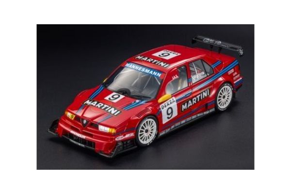 TOPMARQUES 1/18 アルファ ロメオ 155 V6 TI 1996 ITC No.9 S. モデナ マルティニレッド  [No.TOP149C]