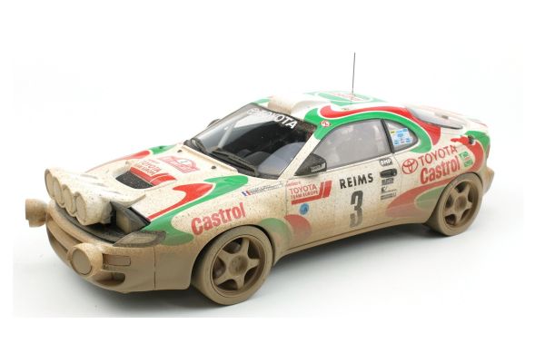 TOPMARQUES 1/18scale Toyota Celica GT-FOUR (ST 185) 1993 Monte Carlo Winner Oriole # 3 (dirty paint)  [No.TOP034AD]
