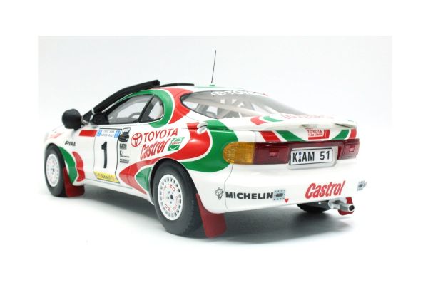 21激安通販 N Castrol St185 4wd Celica Toyota 優勝 1993 サファリラリー 1 4wd St185 カストロール セリカ トヨタ 1 18 Topmarques 1 Kankkunen Juha 1993 Safari Rally Winner 車 Williamsav Com