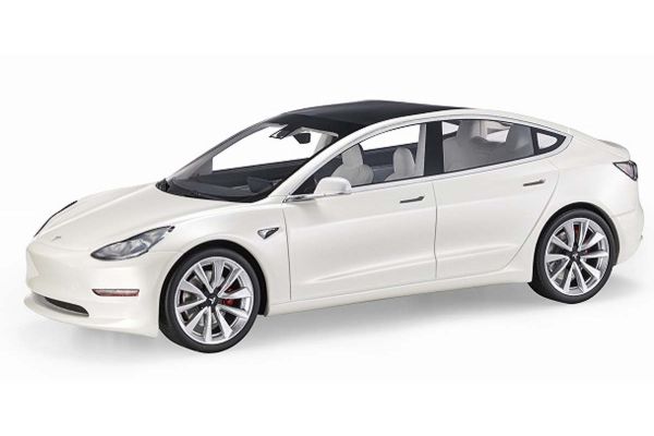 TOPMARQUES 1/18scale Tesla Model 3 White  [No.TOPLS074C]