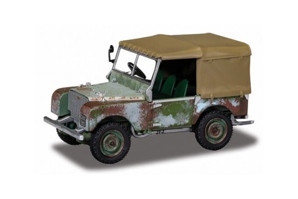 CORGI 1/43 ランドローバー シリーズ I 80インチ ライトグリーン (ウェザード加工）  [No.CGVA11119]