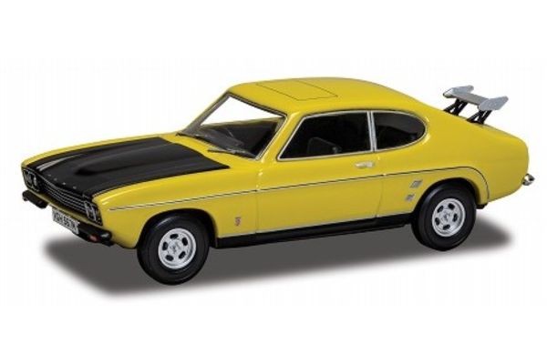 CORGI 1/43 フォード カプリ MkI 3.0 GXL デイトナイエロー （リチャード・ハモンド 