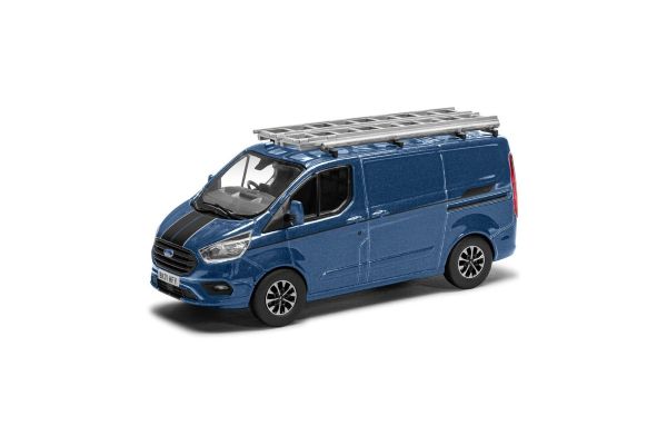 CORGI 1/43 フォード トランジット カスタム スポーツ クローム ブルー  [No.CGVA15104]