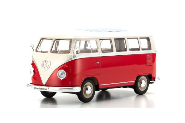 WELLY 1/24scale VW T1 Bus 1963 Red  [No.WE22095R2]