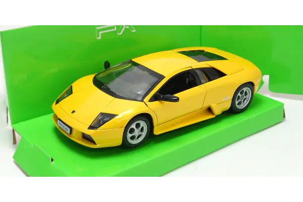 京商 ミニカー | WELLY 1/24scale LAMBORGHINI MURCIELAGO YELLOW [No