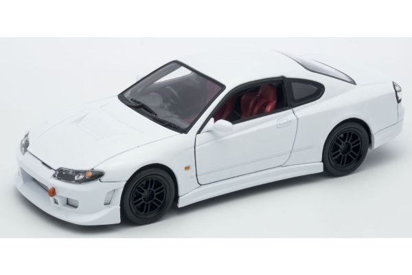 WELLY 1/24 ニッサン シルビア (S15) ホワイト スポイラー無  [No.WE22485NSW]
