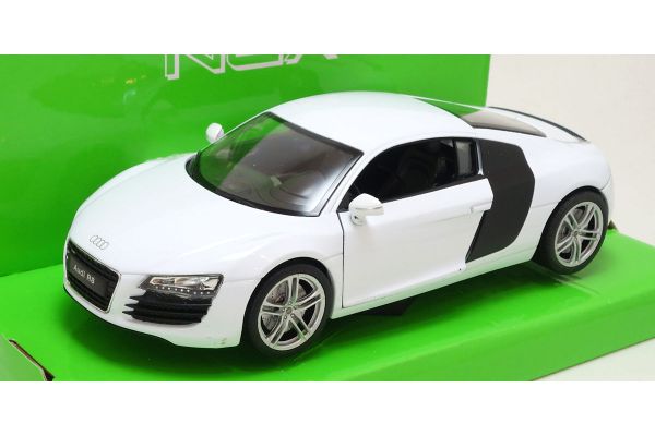 WELLY 1/24scale AUDI R8 WHITE [No.WE22493W]
