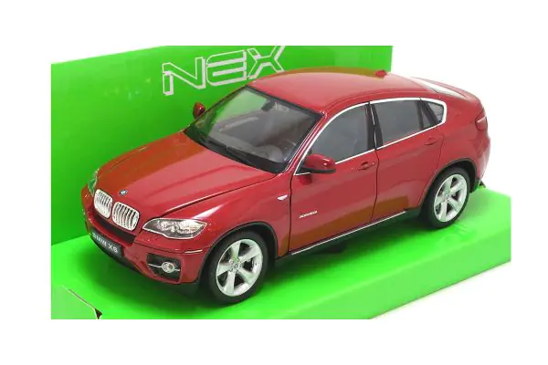 京商 ミニカー | WELLY 1/24scale BMW X6 RED [No.WE24004R]