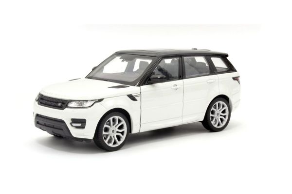 WELLY 1/24scale Land Rover RANGE ROVER SPORT White [No.WE24059W]