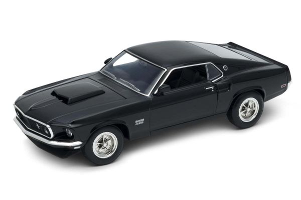 WELLY 1/24scale Ford Mustang BOSS429 Black  [No.WE24067BK]