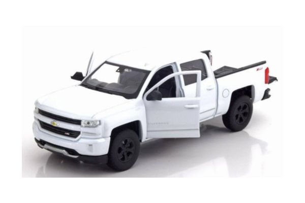 WELLY 1/24 シボレー シルバラード 2017(ホワイト)  [No.WE24083W]