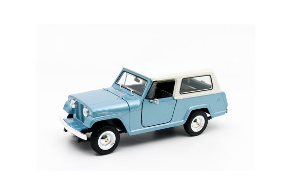 WELLY 1/24scale Jeepstar Commando Station Wagon (1967) Blue  [No.WE24117HMBL]