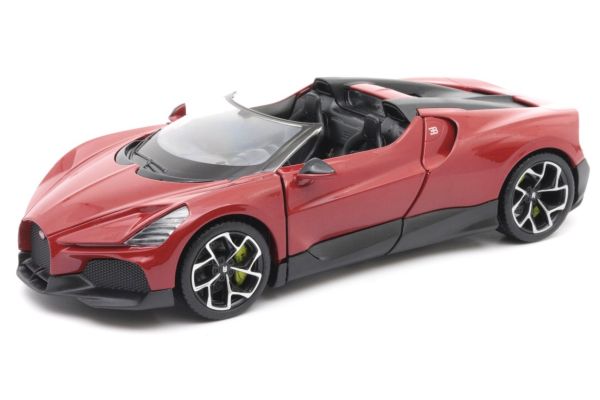 WELLY 1/24 ブガッティ W16 ミストラル レッド  [No.WE24127R]