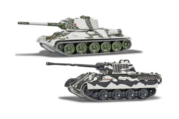 CORGI World of Tanks T-34 vs パンサー 2台セット  [No.CGWT91301]