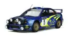 京商 ミニカー | OttO mobile 1/18 スバル インプレッサ WRC (ブルー 