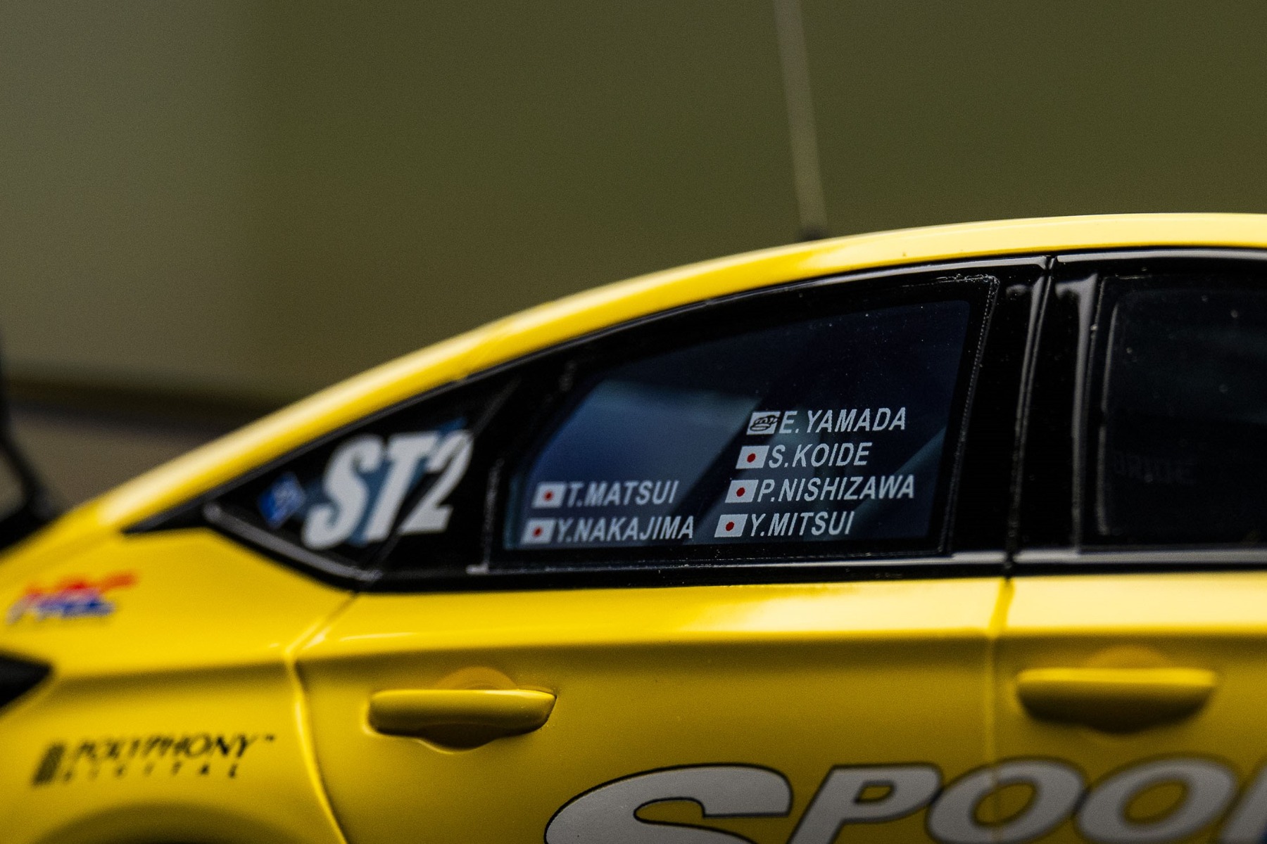 2024年はAドライバーに山田英二選手、BドライバーにHFDP育成指定選手の小出峻選手／三井優介選手、Cドライバーにピストン西沢選手をラインナップ。富士24時間では松井猛敏選手と中島保典選手を加えた6名体制となりました。